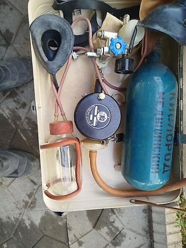 канюля для кислородного концентратора: Переносной кислородный ингалятор (медицинский), комплект в — 2