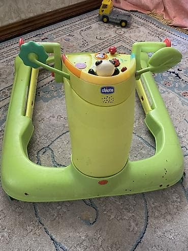 Детские ходунки: Ходунки-прогулка Chicco 2-в-1 Брала очень дорого,все в рабочем — 1