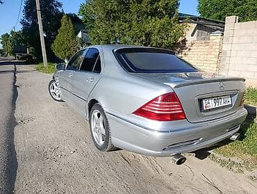 Mercedes-Benz S-Class: 2002 г., 4.3 л, Автомат, Бензин, Седан