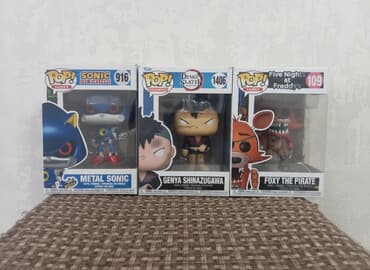 франко поп: Коллекционные виниловые фигурки Funko Pop! в коробках: - POP! Games — 2