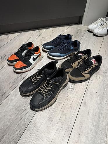 кросо: Каждая по 500
Оранжевые найки 36/37
Остальные 42 — 1