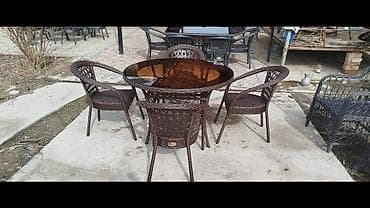 столы офисные: Комплект садовой мебели, Кресла, Ротанг — 2
