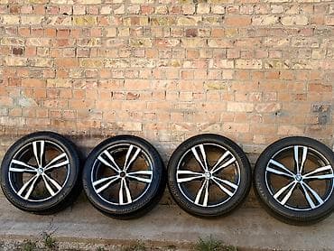 шина бмв х5: Колеса в сборе 285 / 45 / R 21, Всесезонная, Б/у, Комплект, Внедорожные (АТ/МТ), Литые — 4