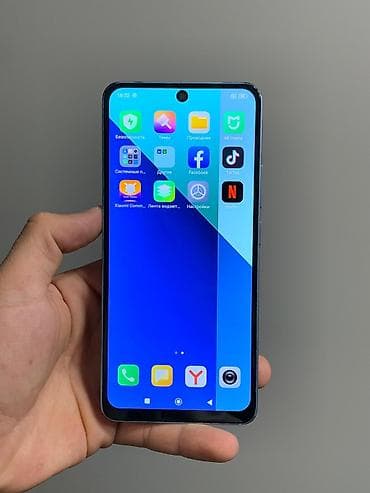 note 21 ultra: Redmi, Redmi Note 13, Б/у, 128 ГБ, цвет - Голубой, 2 SIM — 6