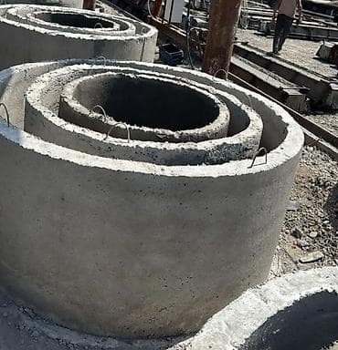 замок ворота: Железобетонные кольца для колодцев и септиков - Диаметры: 0,75 м; 1 — 5
