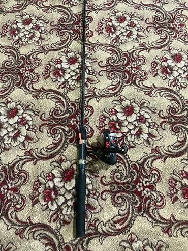 Удочки и спиннинги: Торг Спиннинговый набор для рыбалки Состав: - Двухчастное — 3