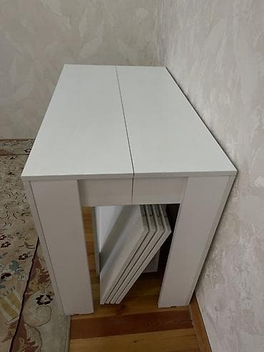 Трансформер үстөлү Ашкана үчүн, Стол китеби, түсү - Ак — 3