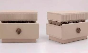 Минималистичные шкатулки для украшений/мелочей, пара. - Дизайн