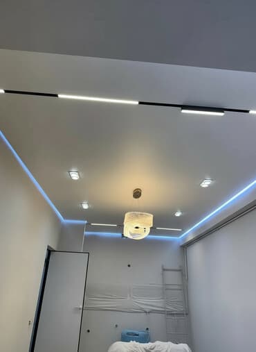 Натяжные потолки любой сложности - Современные световые решения