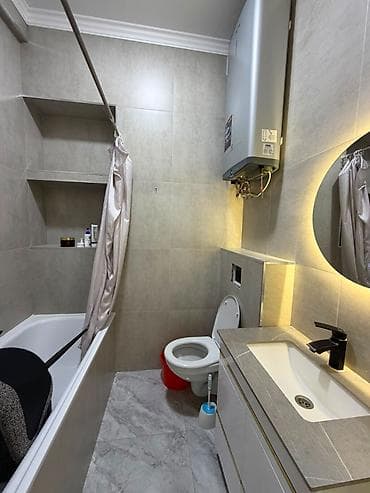 1 комната, 41 м², Асанбай мкр Элитка, 2 этаж, Дизайнерский ремонт — 7