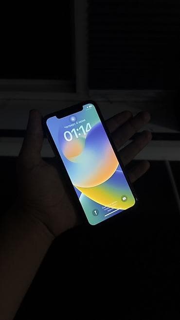 apple max: IPhone X, 256 ГБ, Серебристый, 100 % — 1