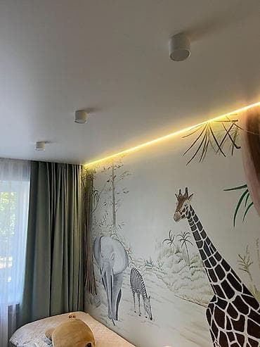 для потолка: Линейные световые линии в потолке — современная архитектурная — 5