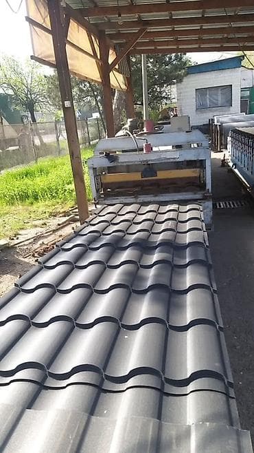 Металлочерепица: Металлочерепица (профиль «волна») — изготовление под размер - — 3