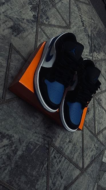 мужской ботинки: Мужские кроссовки, 41, Nike, Новый, цвет - Синий, Бесплатная доставка — 2