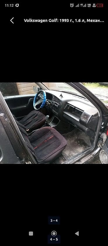 audi a6 c8: Volkswagen Golf: 1993 г., 1.6 л, Механика, Бензин, Хэтчбэк — 4