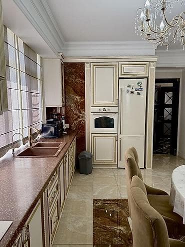 Квартиры: 3 комнаты, 140 м², Джал мкр (в т.ч. Верхний, Нижний, Средний) Элитка, 5 этаж, Дизайнерский ремонт — 9