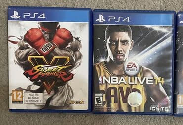 Игры для PlayStation 4 (диски, коробочные издания): - Street Fighter