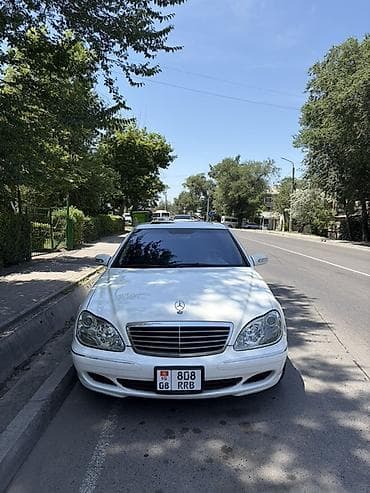 e500 124: Mercedes-Benz S-Class: 2002 г., 5 л, Автомат, Бензин, Седан — 2