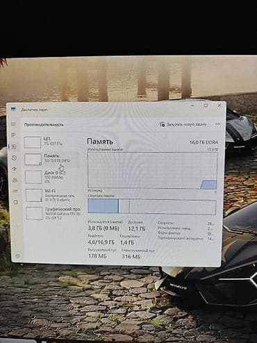 aser predator: Компьютер, ядер - 6, ОЗУ 16 ГБ, Для работы, учебы, Б/у, Intel Core i5, NVIDIA GeForce RTX 3070, SSD — 8