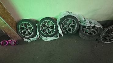 Дөңгөлөктөр монтажда: Дөңгөлөктөр монтажда 255 / 50 / R 20, Жай, Колдонулган, Комплект, Жол тандабастар (АТ/МТ), Куйма, тешиктери - 6 — 5