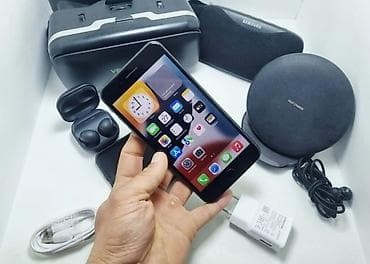 айфон 7 128г: IPhone 7 Plus, Б/у, 128 ГБ, Черный, Кабель, 100 % — 5