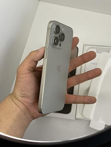 xiaomi redmi not 7: IPhone 15 Pro Max, Б/у, 256 ГБ, Natural Titanium, Коробка, 87 % — 7