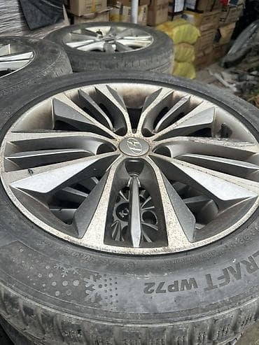 hyunda: Колеса в сборе R 17, Всесезонная, Комплект, Легковые, Литые, отверстий - 5 — 1