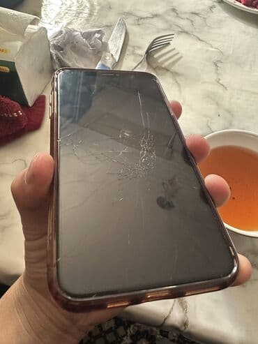 один наушник: IPhone Xs Max, Колдонулган, 64 ГБ, Күмүш, Коргоочу айнек, Каптама, Куту, 77 % — 5