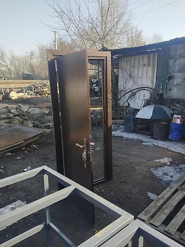 Дом и сад: Металлическая дверь на заказ, Для частного дома, Одностворчатая, Стальная — 2