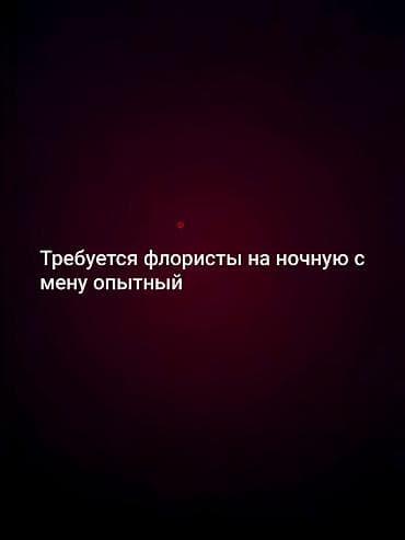 работы на ночь: Вакансия: опытный флорист на ночную смену - Обязанности: сборка — 1