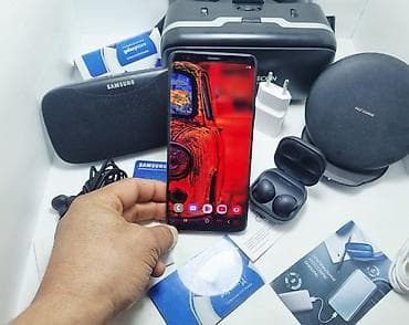 airpods pro node: Samsung Galaxy S9 Plus, Б/у, 256 ГБ, цвет - Черный, 1 SIM, 2 SIM — 3