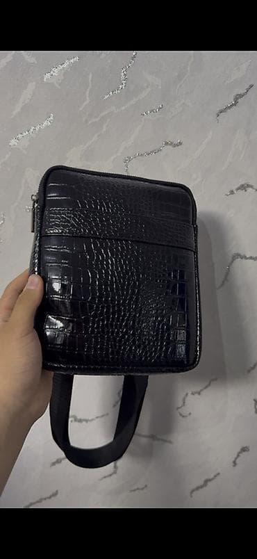 armani code: Барсетка, Butun, Материал: Искусственная кожа, Застежка на молнии, Новый — 4