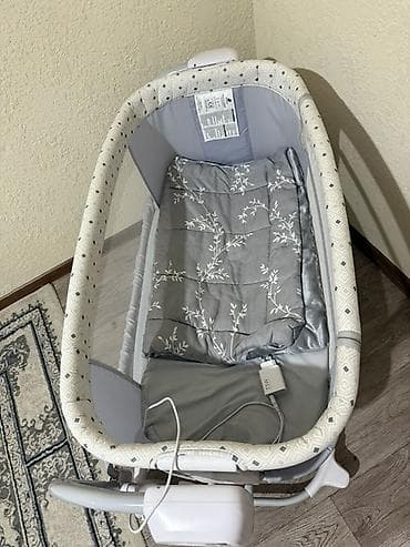 mamaroo 3 0: Люлька, Б/у, Колыбель, Металл, цвет - Серый, Самовывоз — 1