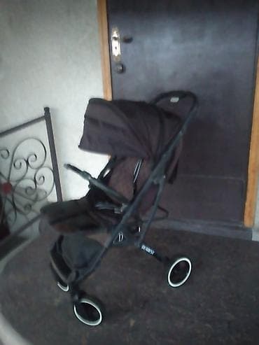 Коляска, Другой бренд, цвет - Черный, Б/у, Самовывоз