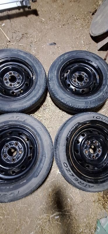 rx 7: Колеса в сборе 185 / 70 / R 14, Лето, Комплект, Железные — 1