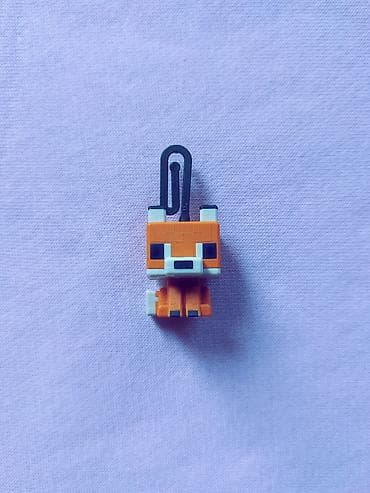 Фигурка/Игрушка Лиса 🦊 из kinder joy Minecraft (Киндер Джой