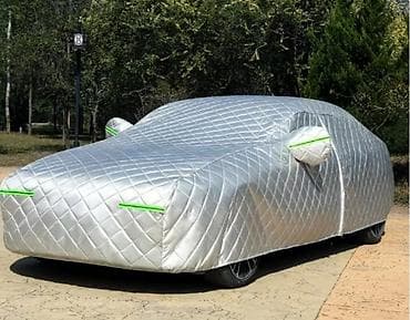 огнеупорная ткань: Универсальный тент Для легковых авто, Новый, Самовывоз — 1
