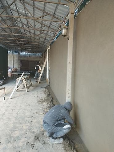 покраска наружных стен дома цена: Штукатурка стен Больше 6 лет опыта — 10