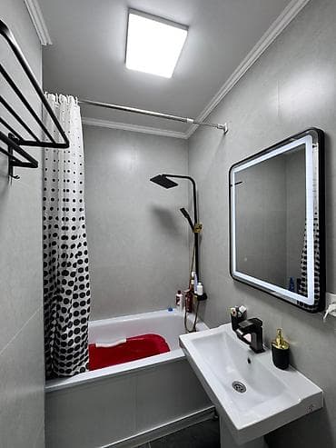 binar: 2 комнаты, 70 м², Кок-Жар ж/м Элитка, 3 этаж, Евроремонт — 7