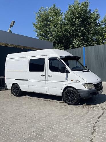 мерседес запчасти бишкек: Mercedes-Benz Спринтер: 2000 г., 2.2 л, Кол менен иштөөчү, Дизель, Бус — 1