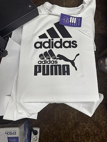 tech fleec: Мужская футболка, Adidas, Новый, цвет - Белый, Самовывоз — 1