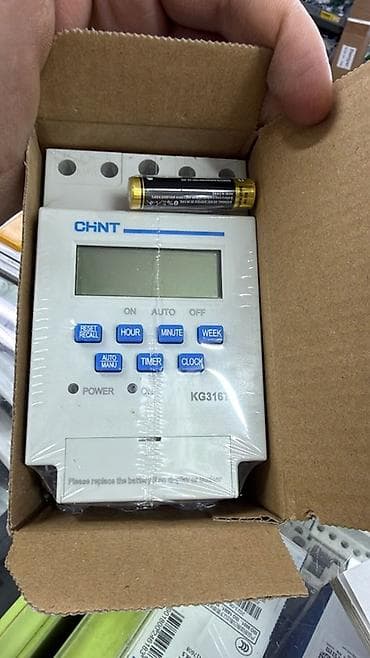 Реле времени: Таймер реле времени CHiNT KG316T (AC 220V) - Тип: электронный — 1