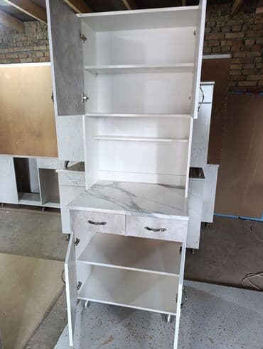 буфет кухоный: Продаю кухонный буфет высота 2 метр ширина 1метр 3х дверный ламинат из — 8