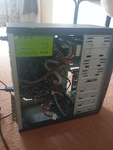 mini vci: Корпус ПК, Б/у, Delux, ATX, цвет - Черный — 1