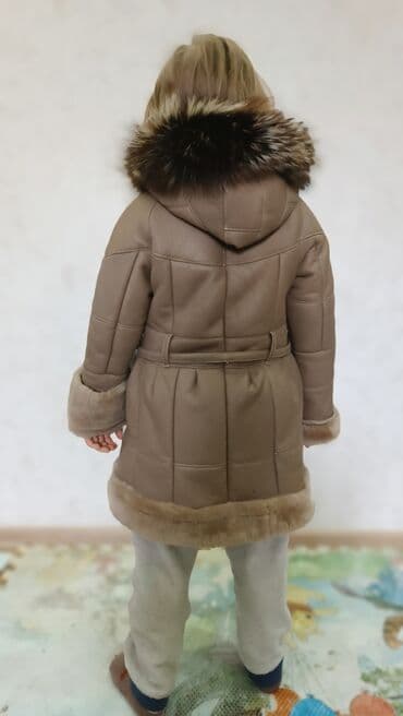 кожанный плащ: Продаю детскую теплую дубленку (евро зима) лёгкаяв отличном — 3