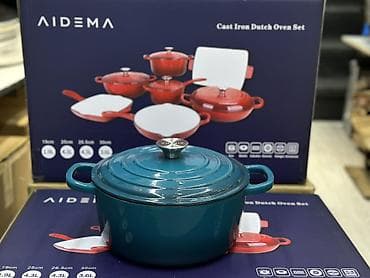 Proton: Чугунный набор посуды AIDEMA 7-в-1 Комплектация и объёмы (на — 2