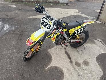 сузуки мотоцикл: Мотокроссовый мотоцикл Suzuki (графика заводского стиля) - Класс — 7