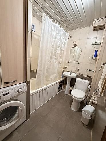 6 мкр квартиры: 3 комнаты, 58 м², 104 серия, 2 этаж, Косметический ремонт — 9