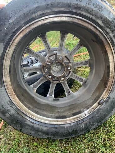 диски на е34: Дөңгөлөктөр монтажда R 17, Колдонулган — 16