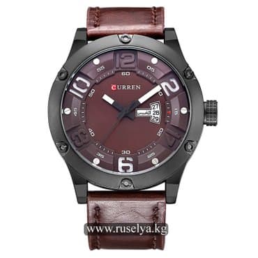 часы новые почти: Часы curren Механизм : кварцевый (от батарейки) Корпус и браслет  — 4